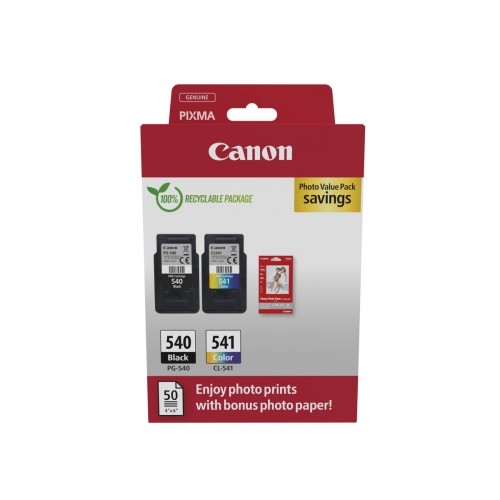 Original Ink Cartridge Canon PG-540 Multicolour (2 Units) image 1