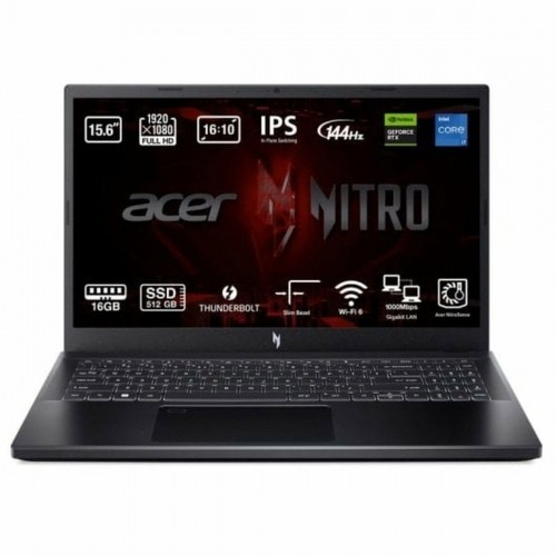 Laptop Acer Nitro V 15 ANV15-51-74ET 15,6" Intel Core i7-13620H 16 GB RAM 512 GB SSD Nvidia Geforce RTX 4050 image 1