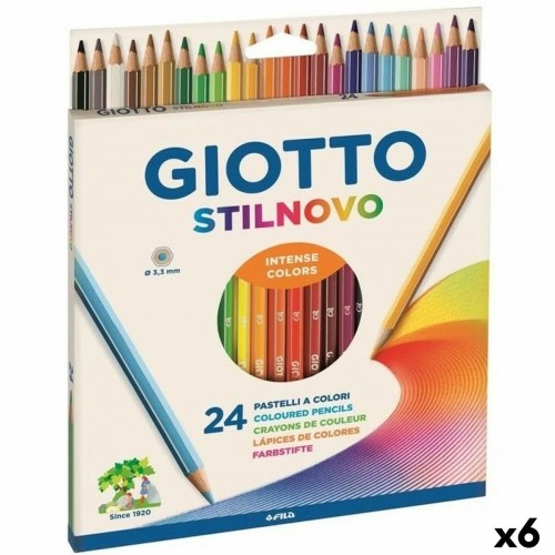 Цветные карандаши Giotto Stilnovo Разноцветный (6 штук) image 1