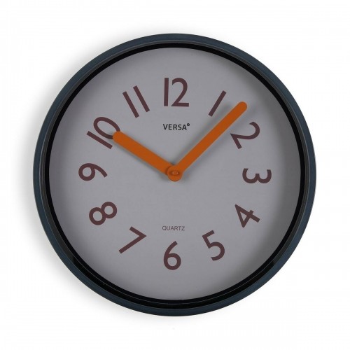 Wall Clock Versa Blue Plastic Quartz 4 x 30 x 30 cm image 1