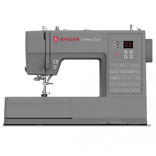 Singer HD6605 sewing machine, electric, grey image 1