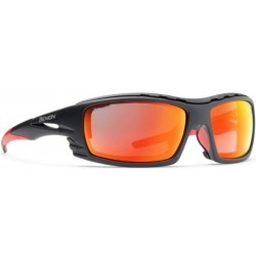 Demon Brilles DMN OUTDOOR Photochromic Polarized 2-4 cat.  Matt Black/Red image 1