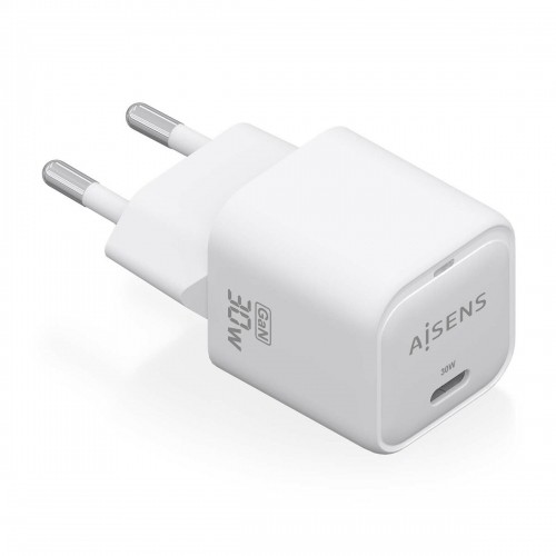 Сетевое зарядное устройство Aisens ASCH-30W1P018-W Белый 30 W (1 штук) image 1