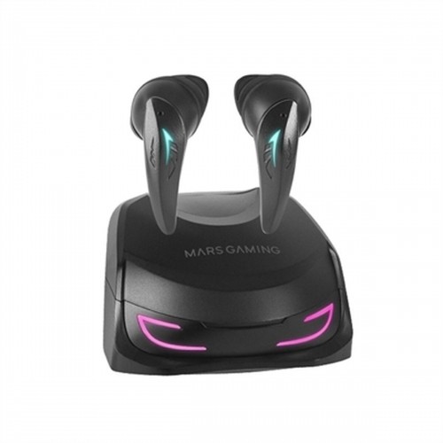 Headphones with Microphone Mars Gaming MHIULTRA Black image 1