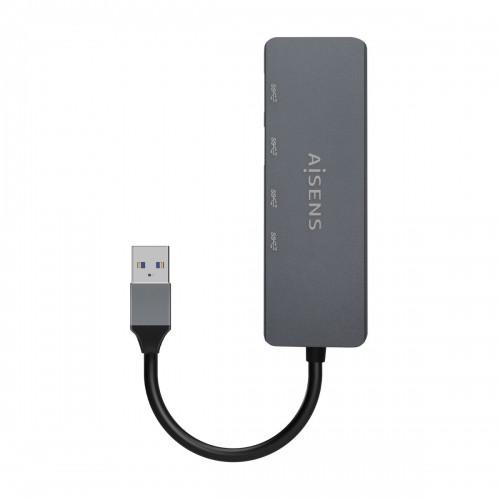 USB-разветвитель Aisens A106-0746 Серый (1 штук) image 1