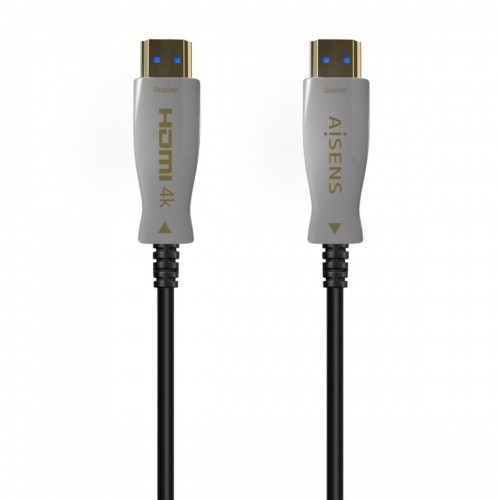 HDMI Cable Aisens A148-0698 Black 100 m image 1