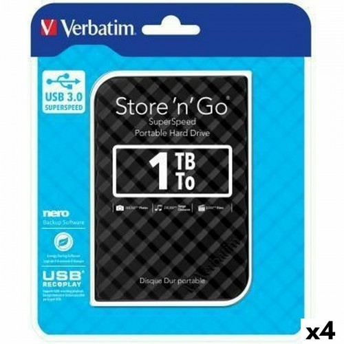 Внешний жесткий диск Verbatim Store n Go 1 TB image 1