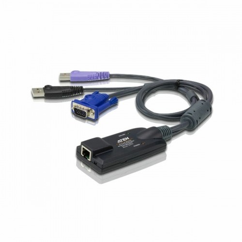 Адаптер USB 2.0 на сеть RJ45 Aten KA7177-AX image 1
