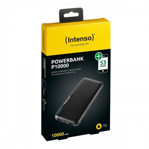 Powerbank INTENSO P10000 Чёрный 10000 mAh (1 штук) image 1