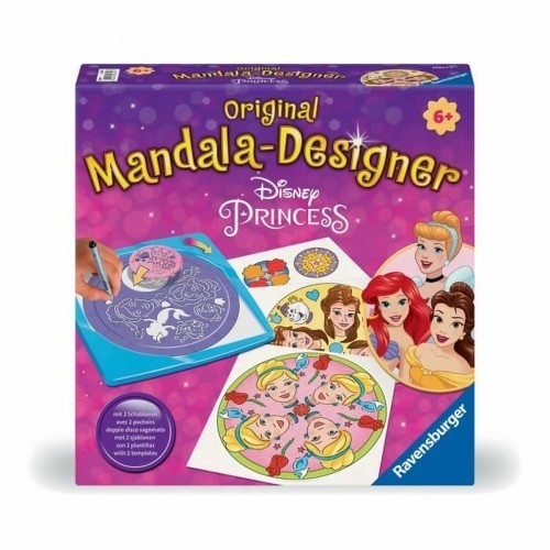 Набор оригами с бумагой Ravensburger Mandala Midi Disney Princesses image 1