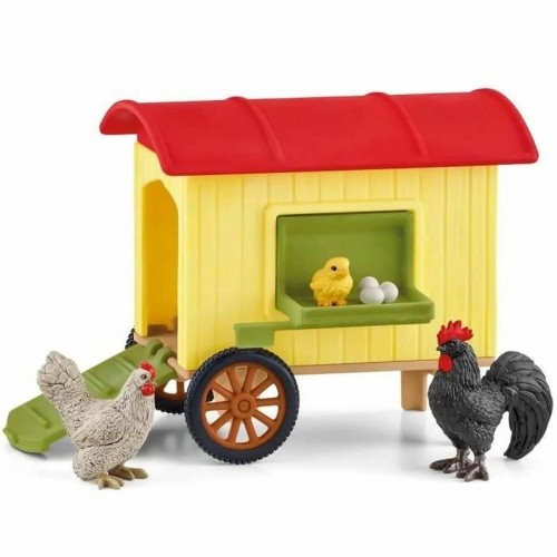 Набор игрушек Schleich Mobile Chicken Coop Пластик image 1