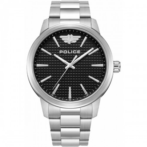 Мужские часы Police PEWJG0018402 Чёрный Серебристый image 1