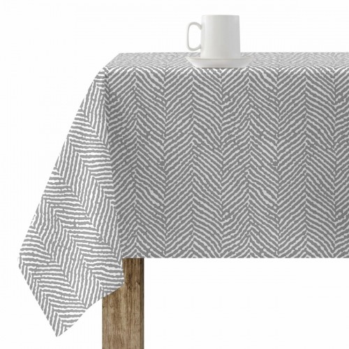 Stain-proof resined tablecloth Belum Alejandria Grey 140 x 140 cm image 1