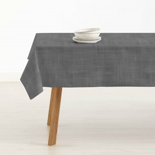 Stain-proof resined tablecloth Belum Liso Dark grey 140 x 140 cm image 1