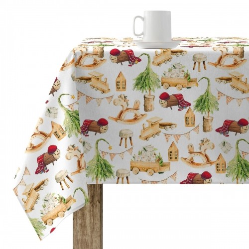 Stain-proof resined tablecloth Belum Cagatió 2 140 x 140 cm image 1