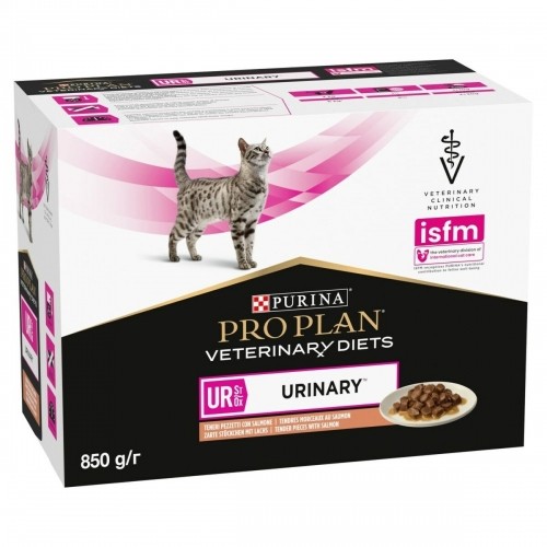 Kaķu barība Purina Pro Plan Veterinary Diets UR St/Ox Urinary Zivs 10 x 85 g image 1