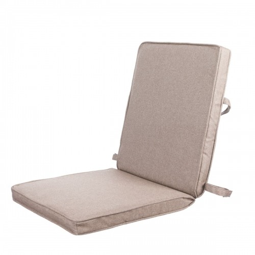 Chair cushion Beige 90 x 40 x 4 cm image 1