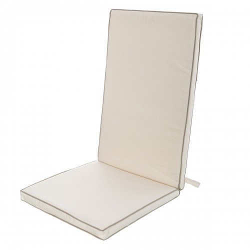 Chair cushion Cream 123 x 48 x 4 cm image 1