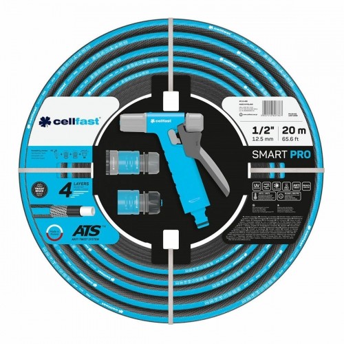 Šļūtenes komplekts ar piederumiem Cellfast Smart Pro Ats PVC 20 m Ø 12,5 mm image 1