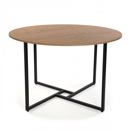 Dining Table Versa Beatriz PVC Metal MDF Wood 120 x 76 x 120 cm image 1