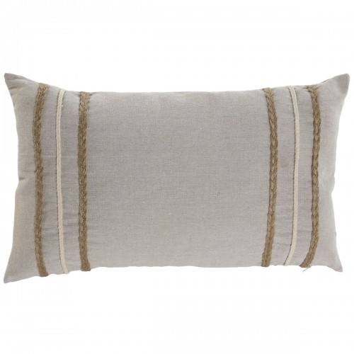 Cushion Home ESPRIT Beige Boho 50 x 30 cm image 1