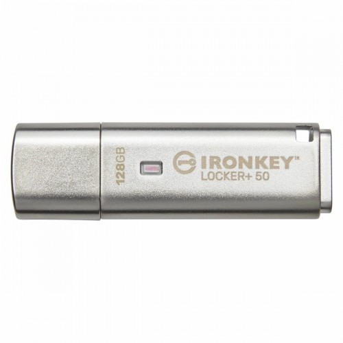 USB stick Kingston IKLP50 Grey 128 GB image 1