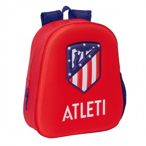 AtlÉtico Madrid Школьный рюкзак 3D Atlético Madrid Красный 27 x 33 x 10 cm image 1