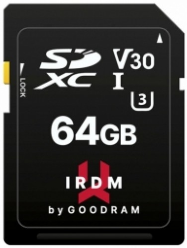 Goodram SDXC IRDM UHS-I U3 64GB image 1
