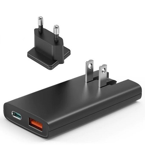 Charger CHOETECH GaN USB-C, USB-A: 67W, PD image 1