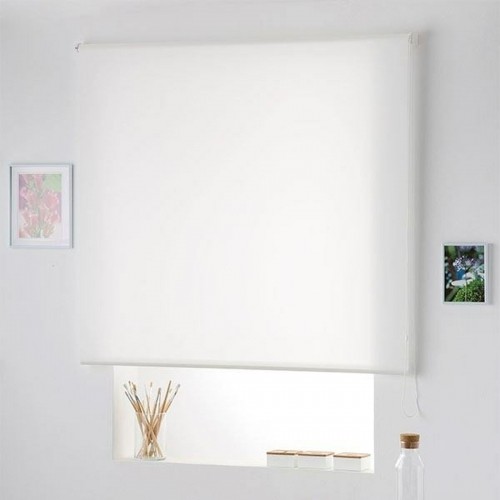 Translucent roller blind Naturals 120 x 250 cm White Polyester (Refurbished B) image 1