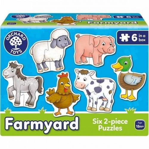 Puzle un domino komplekts Orchard Farmyard (FR) image 1