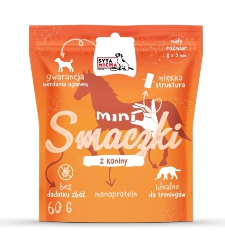 SYTA MICHA Mini horsemeat treats - dog treat - 60g image 1