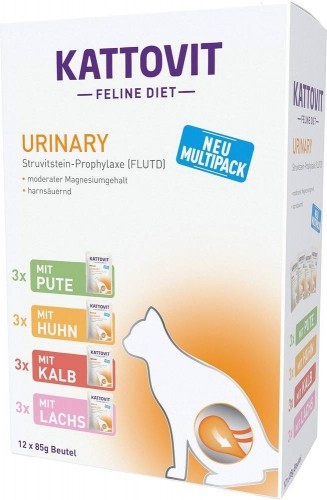 KATTOVIT Feline Diet Urinary - wet cat food - 12 x 85g image 1