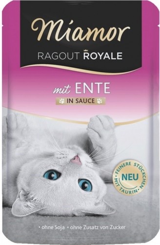 MIAMOR Ragout Royale Duck in sauce - wet cat food - 100g image 1