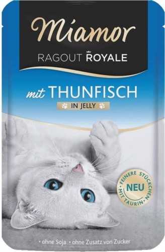 MIAMOR Ragout Royale Tuna in jelly - wet cat food - 100g image 1