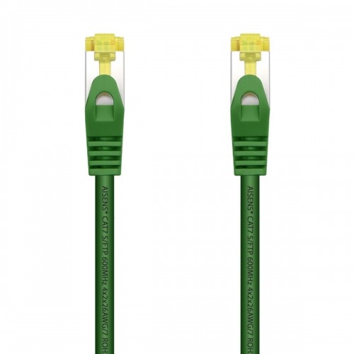 Кабель Ethernet LAN Aisens Зеленый 25 cm image 1