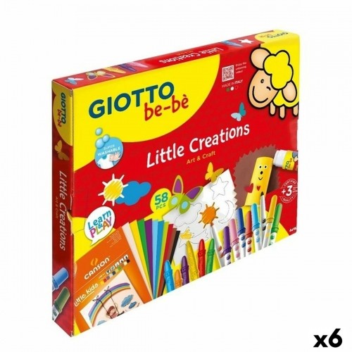 Zīmēšanas Komplekts Giotto BE-BÉ Little Creations Daudzkrāsains (6 gb.) image 1