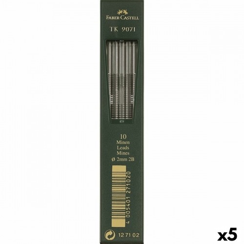 Pencil lead replacement Faber-Castell TK 9071 2 mm (5 Units) image 1