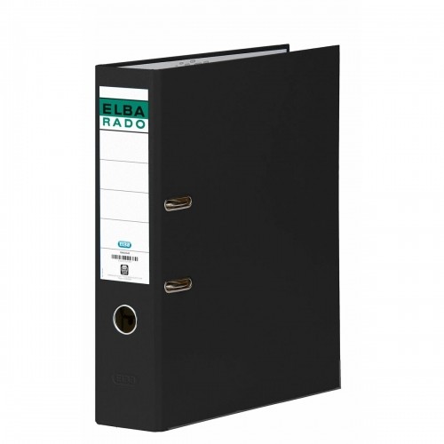 Ring binder Elba 100022650 A4 Black (1 Unit) image 1