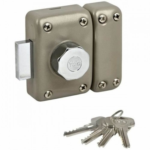 Lock Yale YV25BT-45/SC Steel Circular Doors Ø 23 mm image 1