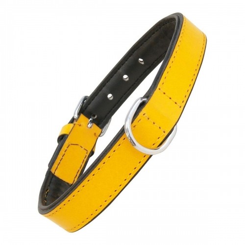 Dog collar Gloria Padded Yellow (40 x 2 cm) image 1