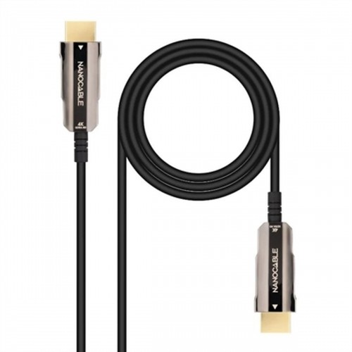 HDMI Cable NANOCABLE 10.15.2015 15 m Black image 1