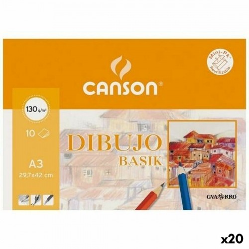 Блокнот Canson Basik 10 Листья (20 штук) image 1