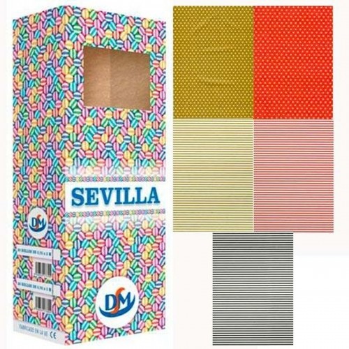 Dāvanu papīrs DM Sevilla Daudzkrāsains Rullis 70 x 200 cm (50 gb.) image 1