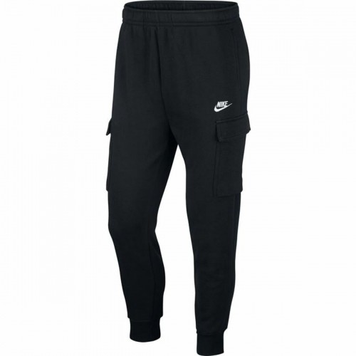 Long Sports Trousers Nike Sportswear Club Black Men image 1
