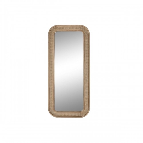 Настенное зеркало Home ESPRIT Натуральный Металл 76,5 x 5,5 x 172,5 cm image 1