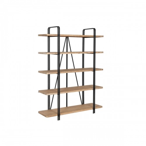 Shelves Home ESPRIT Black Wood Metal 119,5 x 35,5 x 155 cm image 1