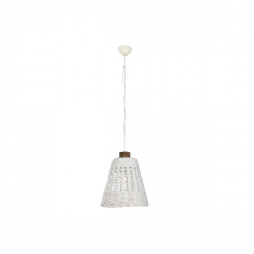 Ceiling Light Home ESPRIT White Bamboo Mango wood 50 W 48 x 48 x 57 cm image 1