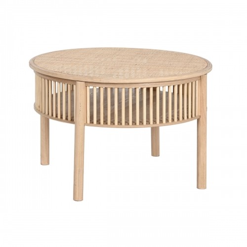 Кофейный столик Home ESPRIT Натуральный древесина ели 75 x 75 x 49 cm image 1
