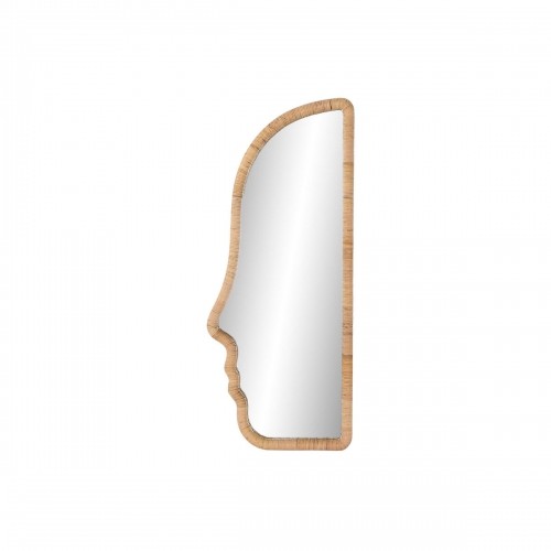 Настенное зеркало Home ESPRIT Натуральный Стеклянный ротанг современный Scandi 50 x 4 x 120 cm image 1